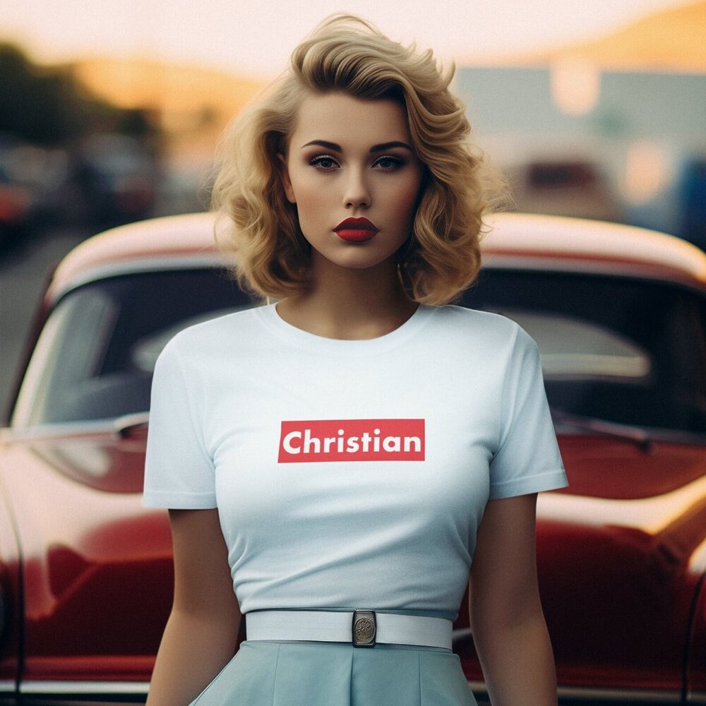 Christian T-shirt, all sizes, 7 colors available